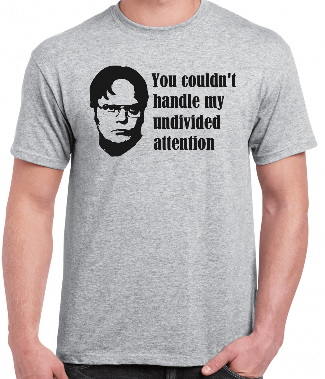 Dwight Schrute Undivided Attention Shirt – ToasterTees.com