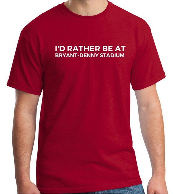 Alabama T-Shirt - Crimson Tide Shirt - University of Alabama Shirt - Roll Tide Shirt - Alabama University  - Alabama Football Shirt