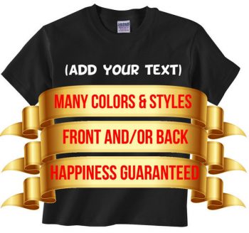 Custom Kids T-Shirt - Custom Youth T-Shirt - Personalized Kids Shirt - Personalized Youth Shirt - Make your own youth t-shirt