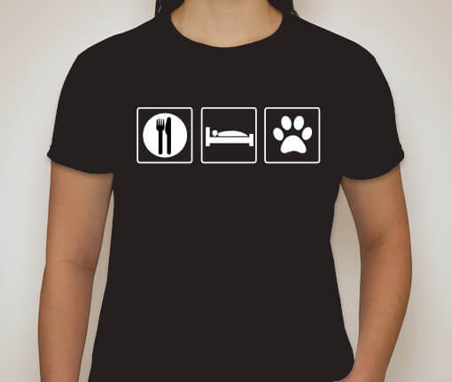 Dog Lover T-Shirt for (labrador, chihuahua, german shepherd, poodle) (many colors + ladies + unisex + hoodie + sweatshirt available)