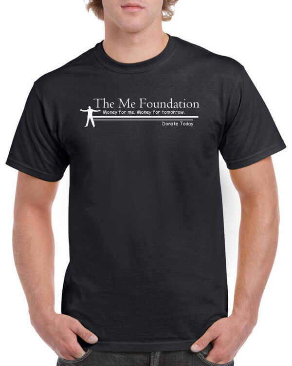 Funny T-Shirt - Me Foundation. Gag T-Shirt. Funny Shirt.