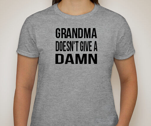 Grandma T-Shirt Grandparents T-Shirt Funny Shirt Birthday Shirt (many colors + ladies + unisex + hoodie + sweatshirt available)