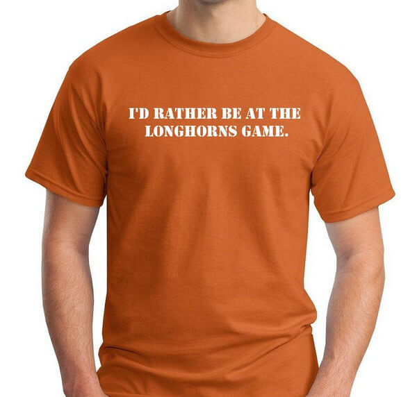 Texas Longhorns T-Shirt University Of Texas Longhorns Hoodie and Longhorns Sweatshirt  (Hoodie + sweatshirt available)